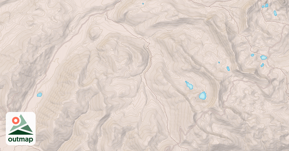 Map of Basin Butte-Prospect Creek