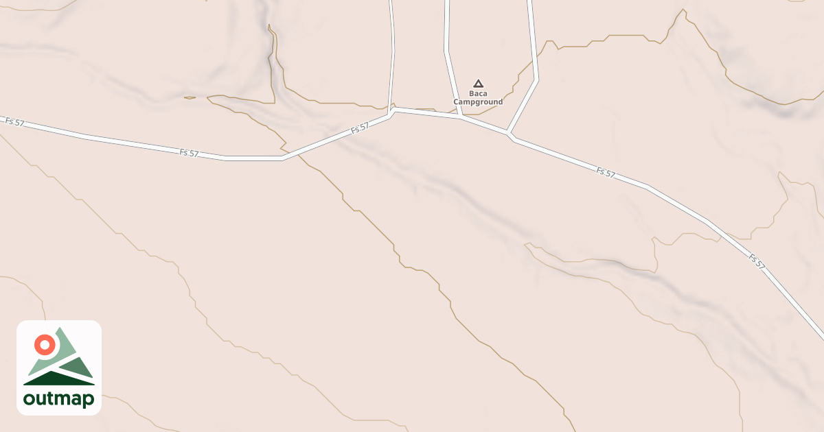 Map of SALAZAR CANYON