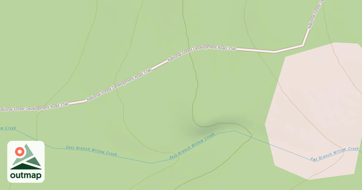 Map of USFS Motor Vehicle Use Map Roads {0908E02A-A865-42FC-BF12-970FA8EB7B51}