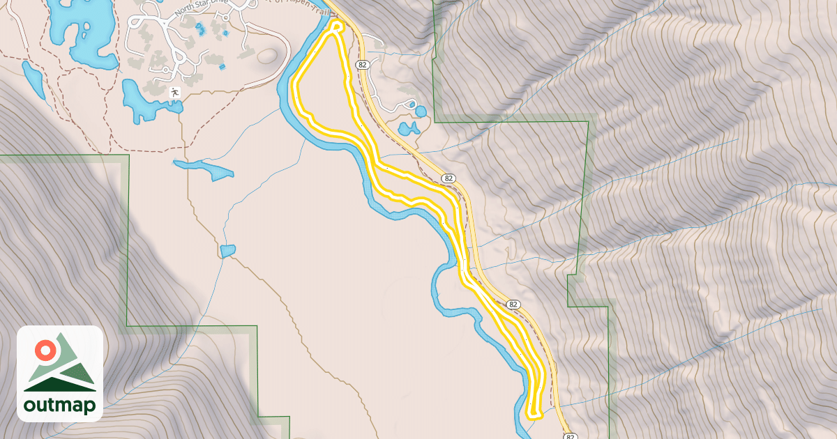 Map of North Star Loop Tr.