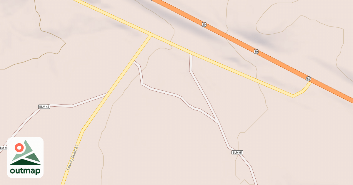 Map of BLM National GTLF Public Motorized Roads 2120c209-06ad-4644-96a1-d9fd30699024