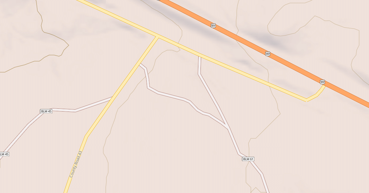 Map preview of BLM National GTLF Public Motorized Roads 2120c209-06ad-4644-96a1-d9fd30699024