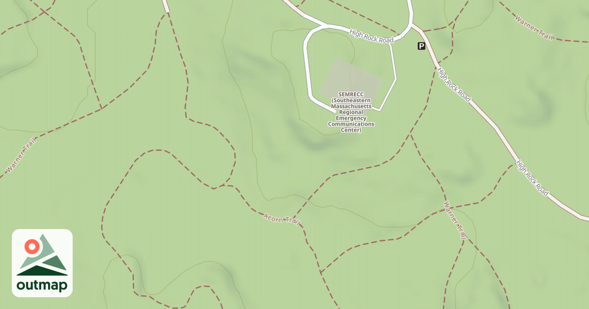 Map of Acorn Trail