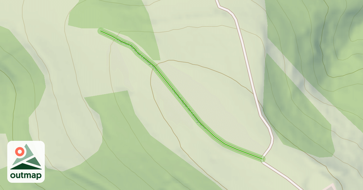 Map of Chemin Rural de Cassagnaou