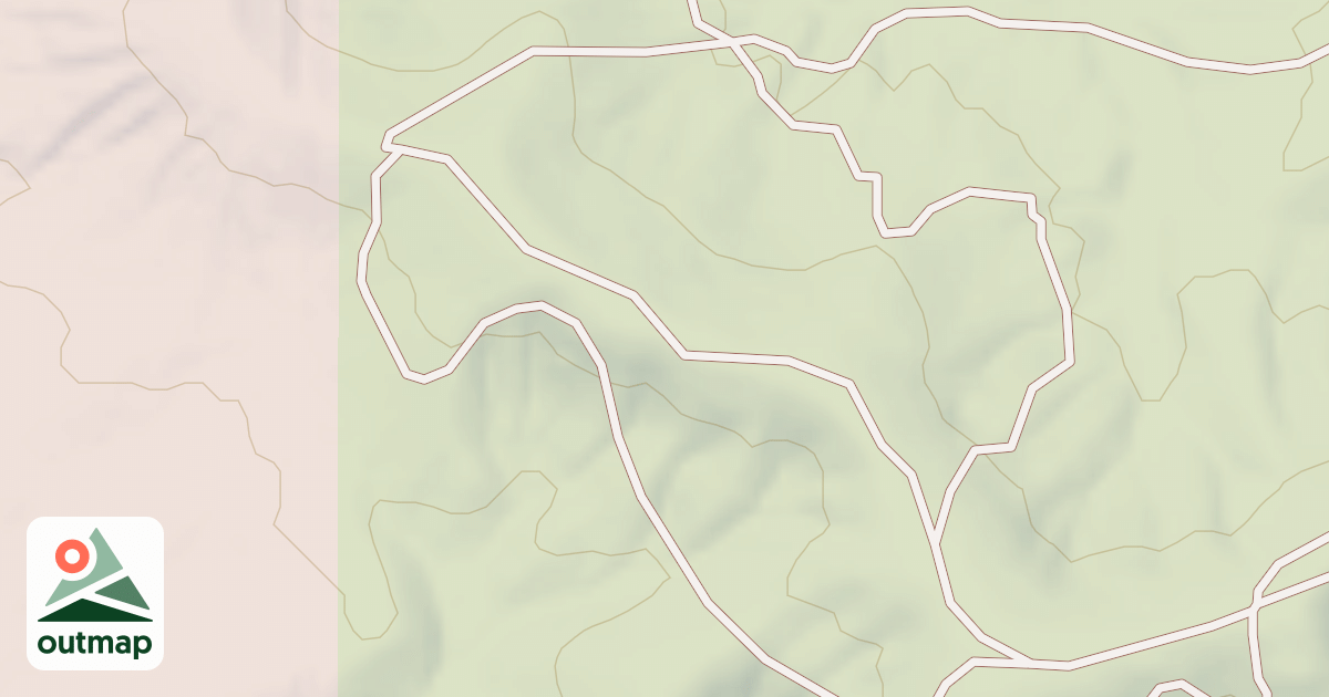 Map of Interlake State Recreation Area Trails