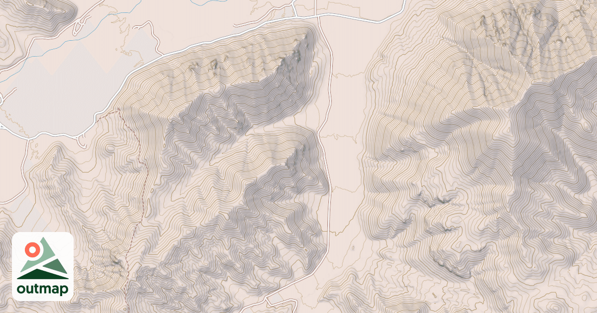 Map of BEEM GULCH