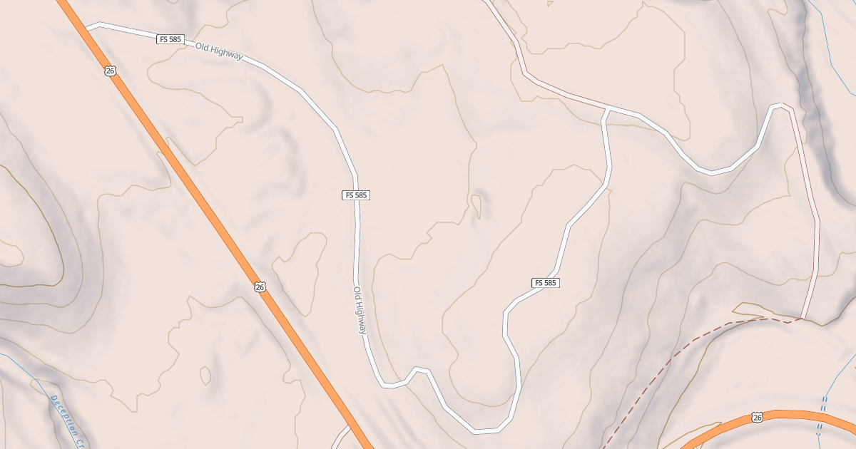 Map preview of OLD HIGHWAY