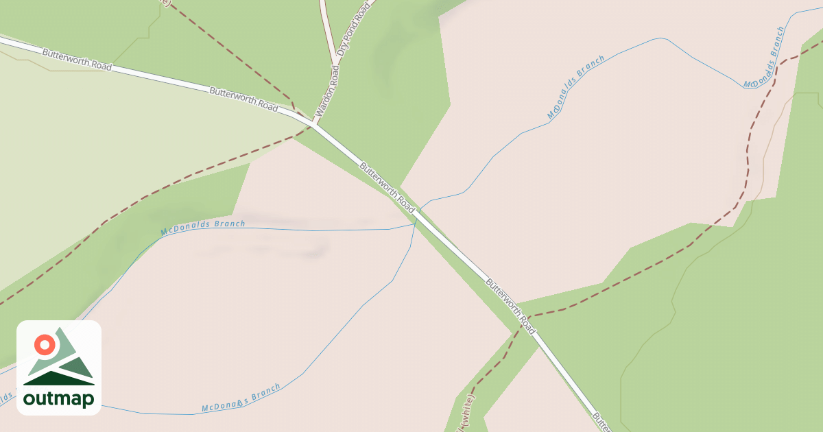 Map of Lebanon Loop Trail
