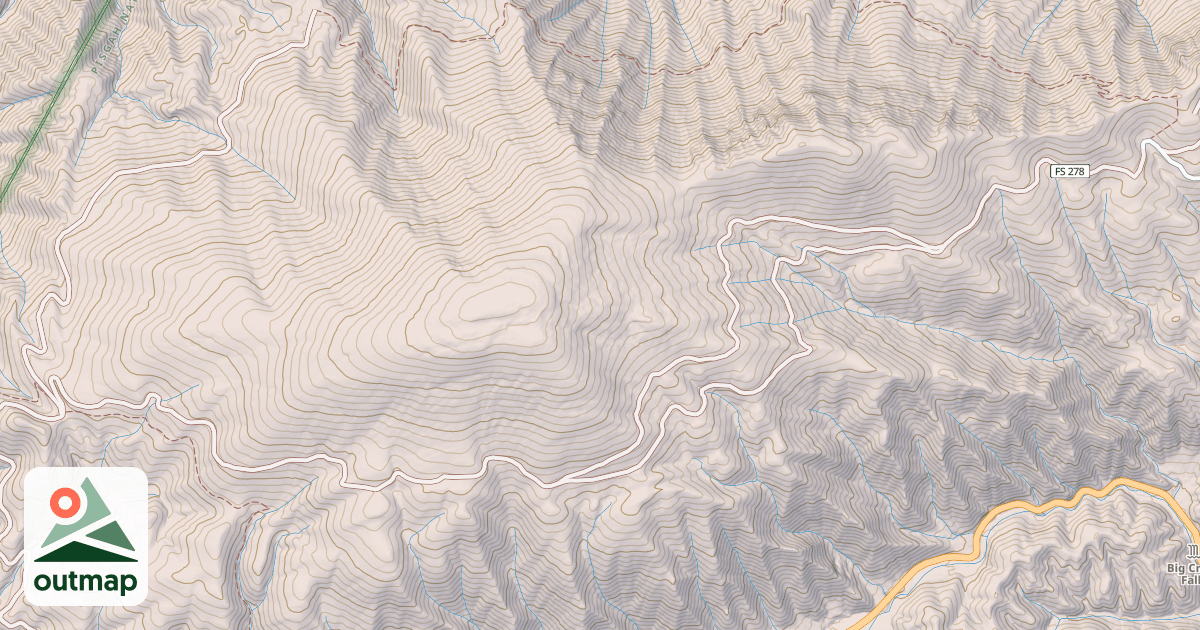 Map of FLAT TOP
