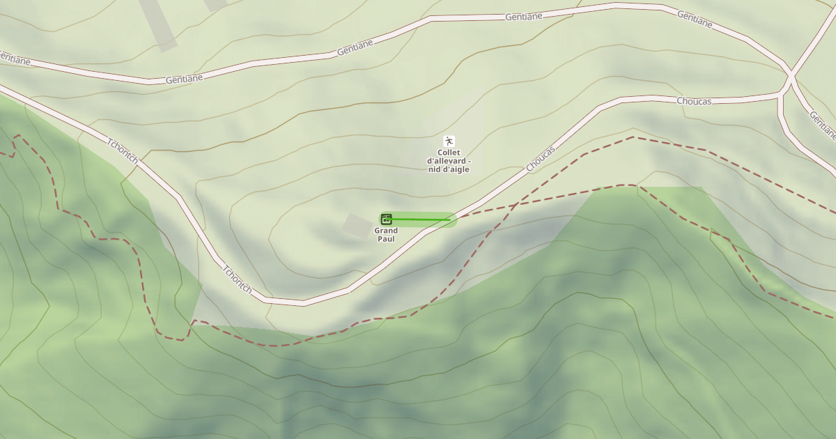 Map preview of Choucas