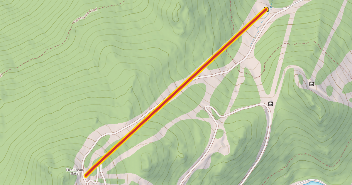 Map preview of Olympic Express