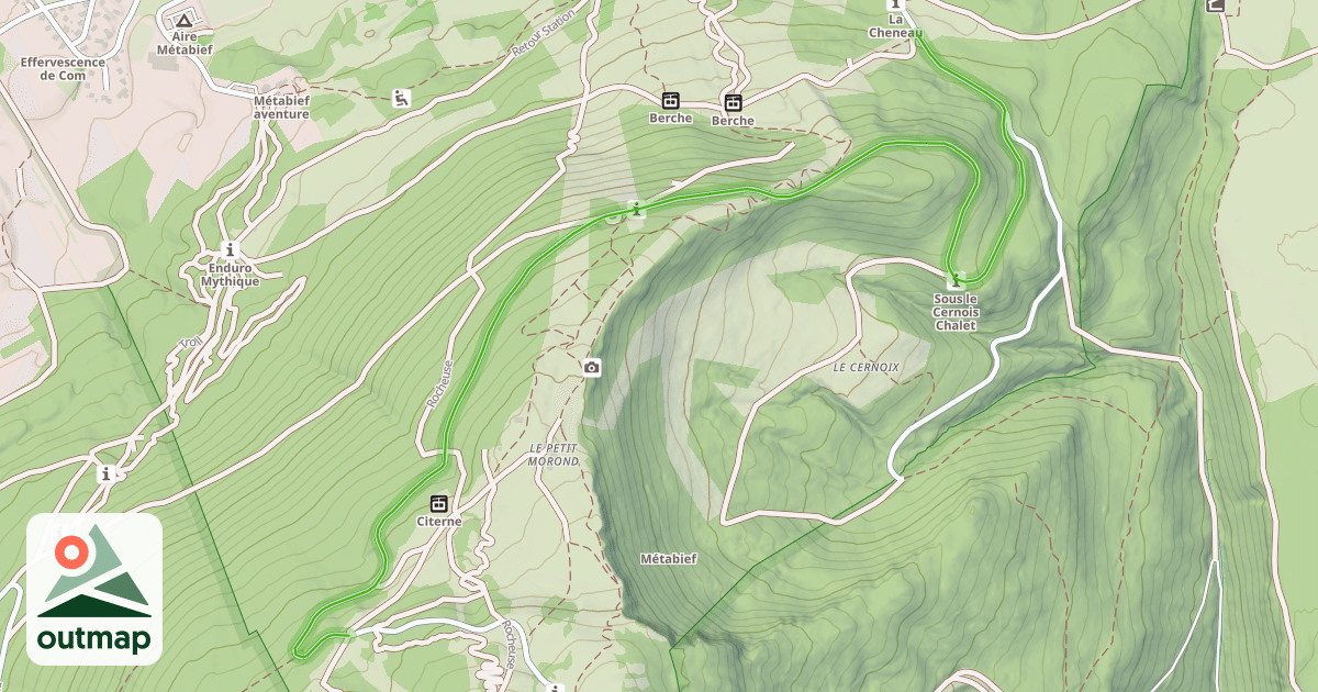 Map of La Familiale
