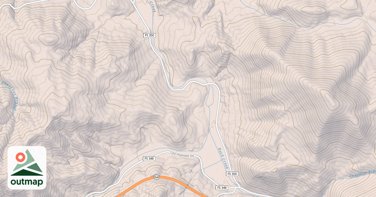 Map of PERRY GAP