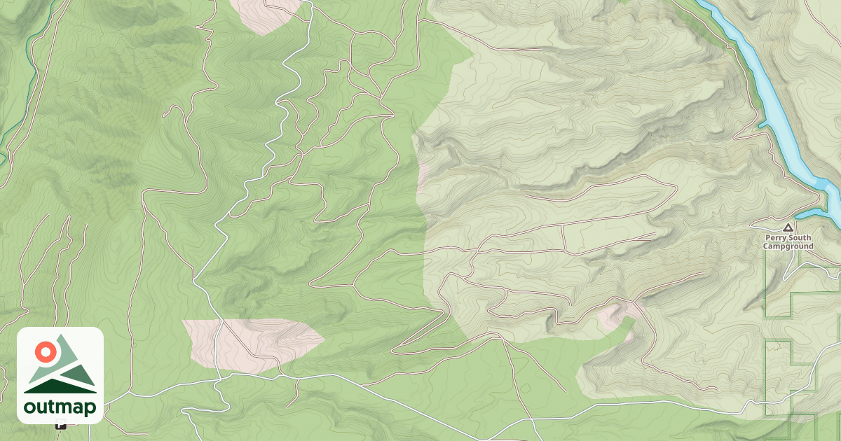 Map of USFS Motor Vehicle Use Map Roads {6C50CFAB-F3F2-4673-A57F-C62A3A7CD42D}