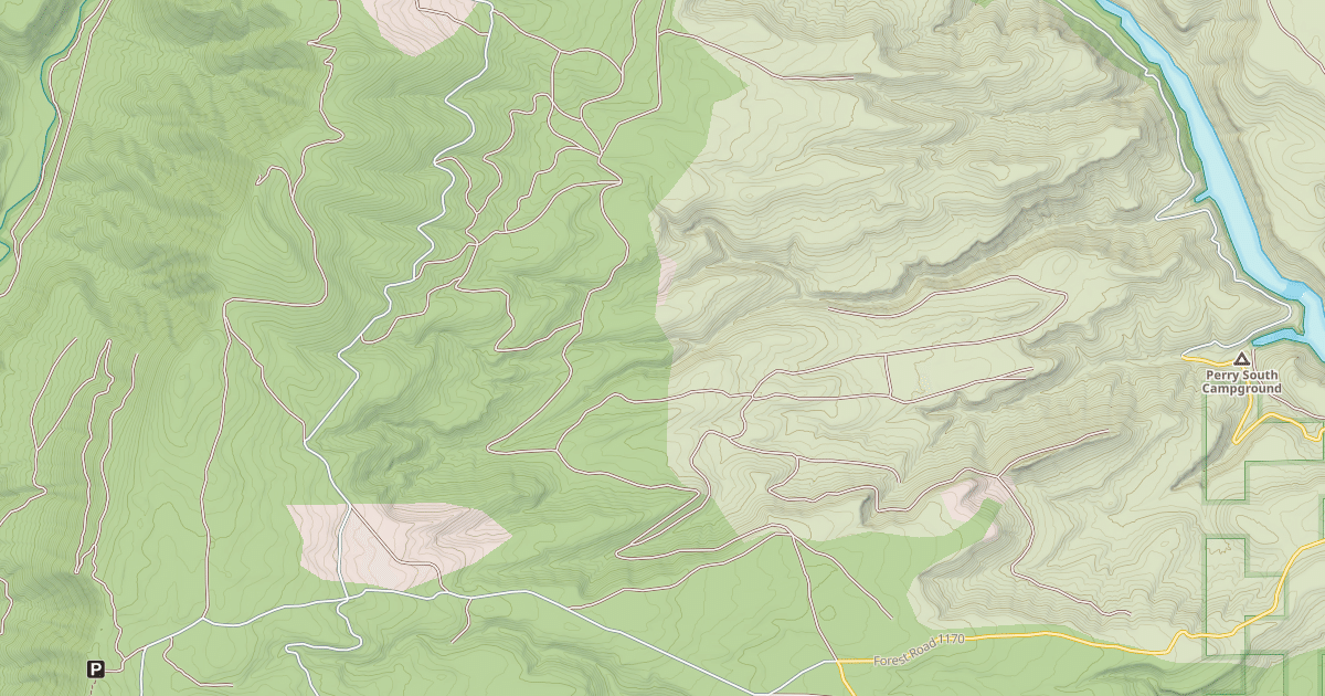 Map preview of USFS Motor Vehicle Use Map Roads {6C50CFAB-F3F2-4673-A57F-C62A3A7CD42D}