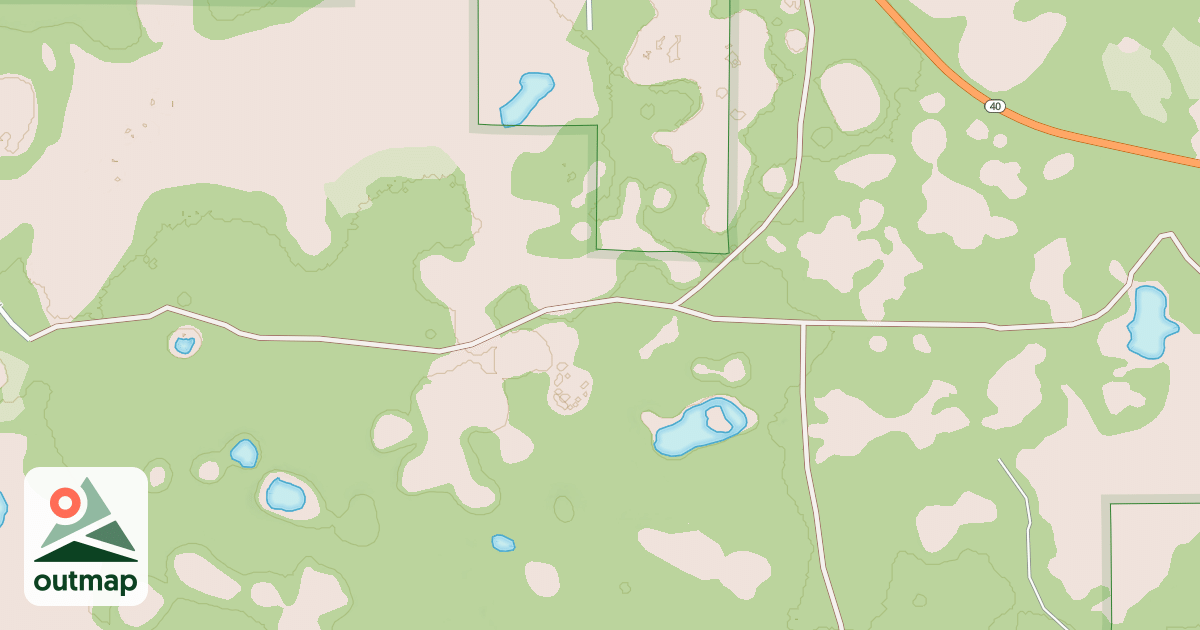 Map of USFS Motor Vehicle Use Map Roads {29810000-C668-4364-B9D3-DA78BA1CA817}