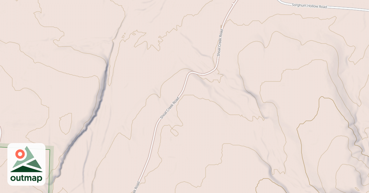 Map of SHOAL CREEK