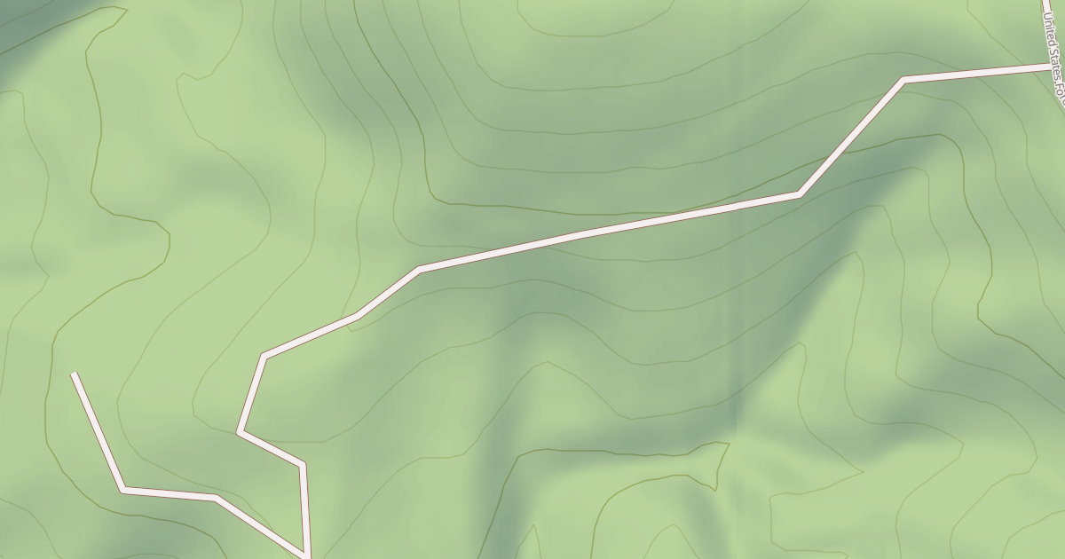 Map preview of USFS National Forest System Roads {AFC1A66A-E8F4-4E60-88A9-854C0E61346E}