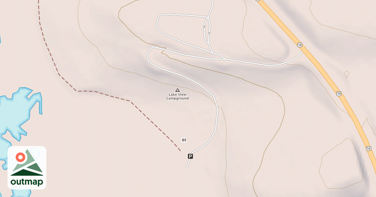 Map of LAKE VIEW C.G. (A)
