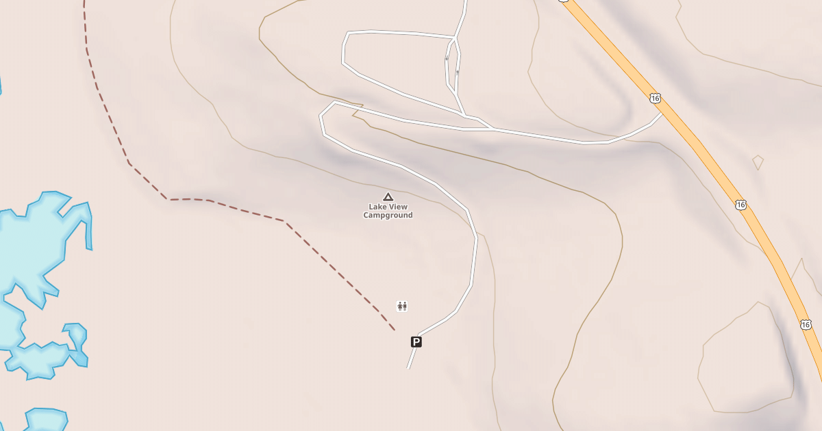 Map preview of LAKE VIEW C.G. (A)