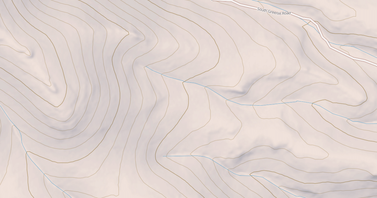 Map preview of South Greenie Trail