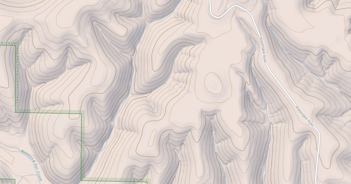 Map preview of USFS National Forest System Roads {C63F48B1-5C4C-4395-938D-8823974D9F6C}