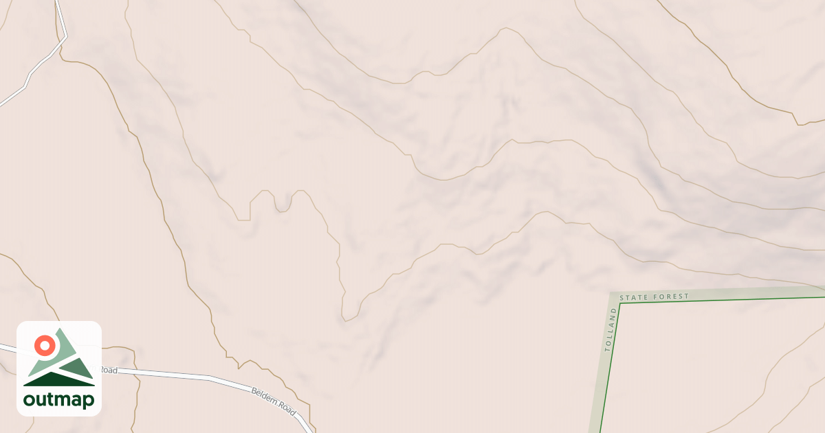 Map of Fire Tower Trail