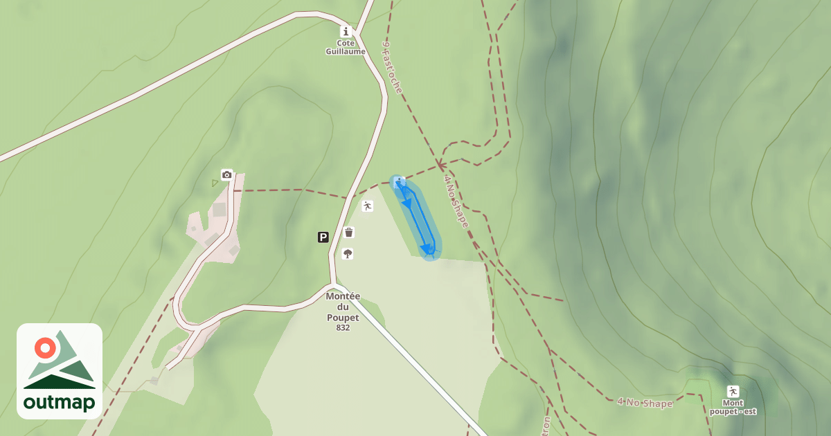 Map of 10 La Kiki Track