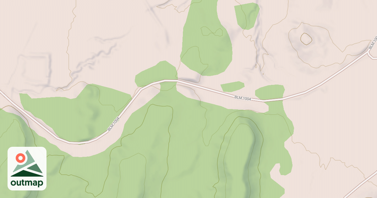 Map of BLM National GTLF Public Motorized Roads 183fc8d4-76cd-4142-aea3-7fd80d51ad5b