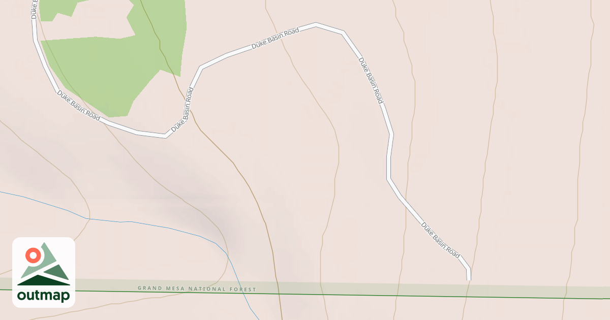 Map of DUKE BASIN