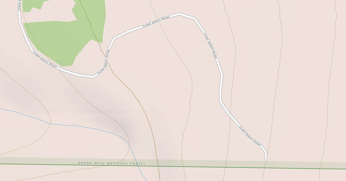 Map preview of DUKE BASIN