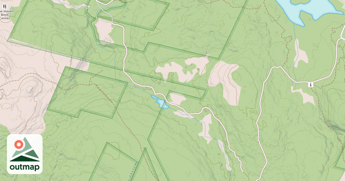 Map of Lost Trail