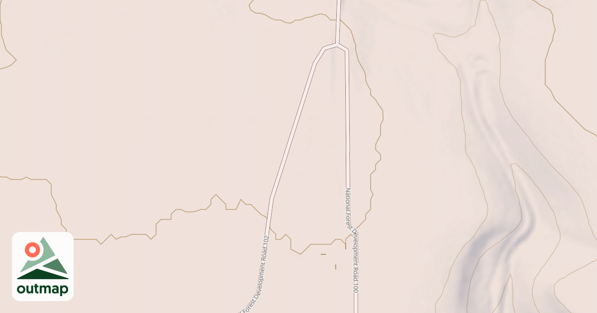Map of USFS Motor Vehicle Use Map Roads {26994B32-A24B-424E-ADCD-54EE25B41F3A} in Morrow