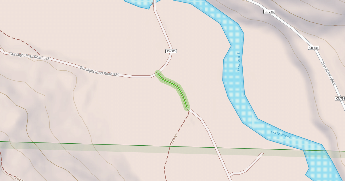 Map preview of Mike's Mile