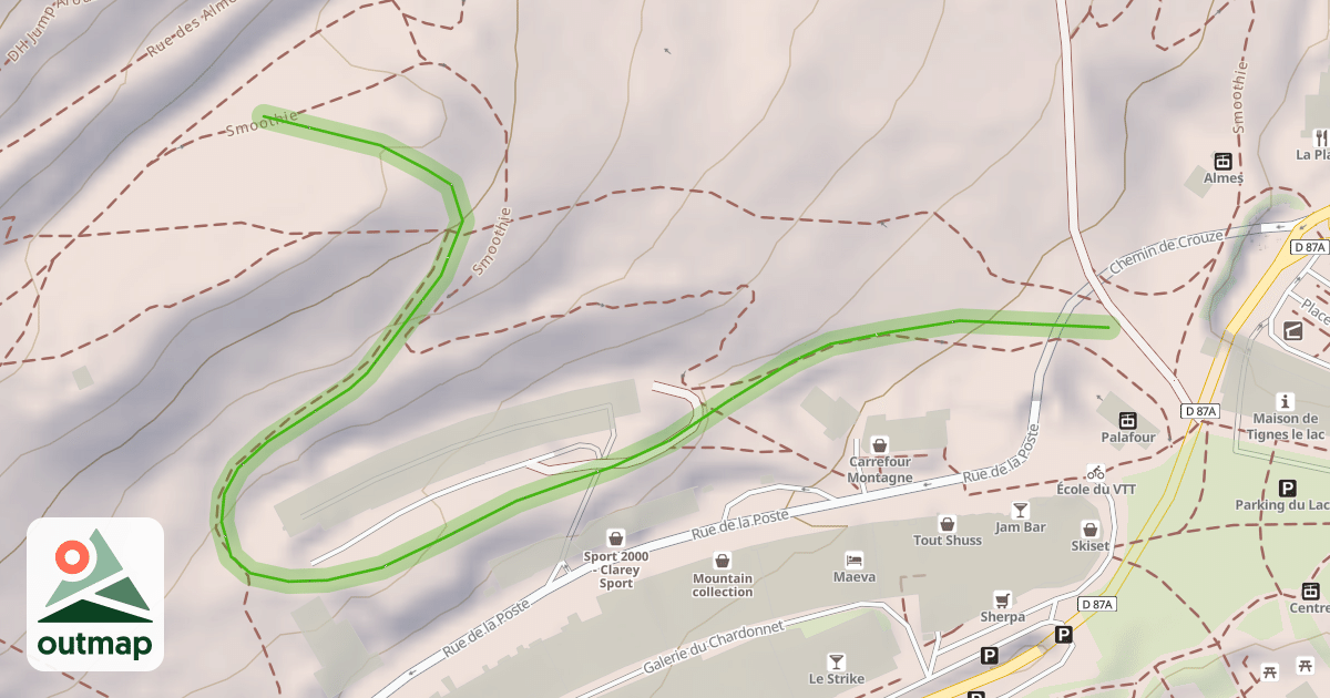 Map of Bec Rouge