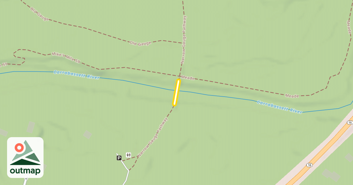 Map of Campbell Field Bridge