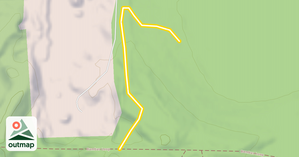 Map of Hannah's Trail