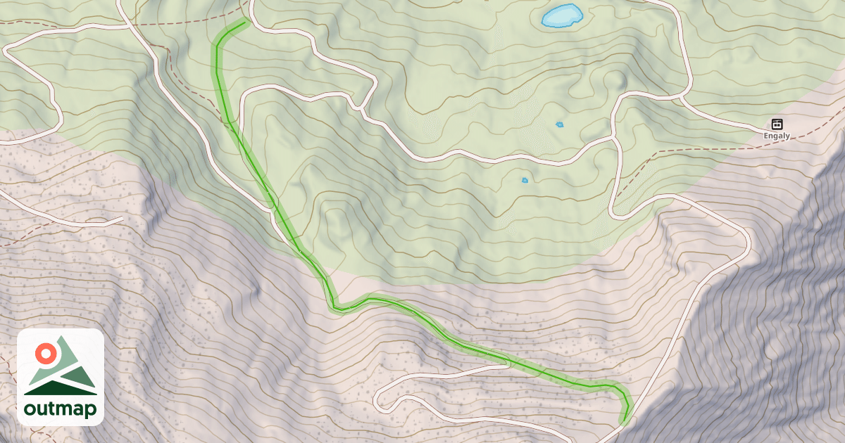 Map of Combe du Piau