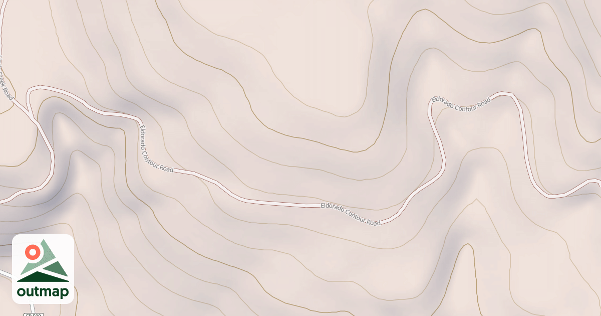 Map of ELDORADO CONTOUR