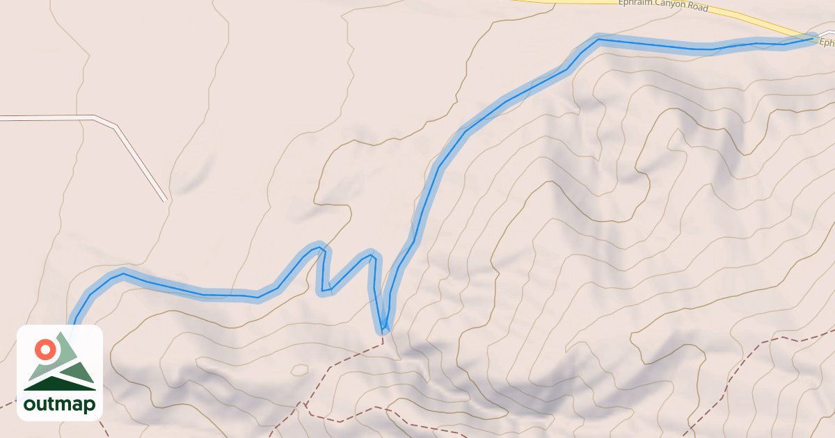 Map of Deer Run Trail