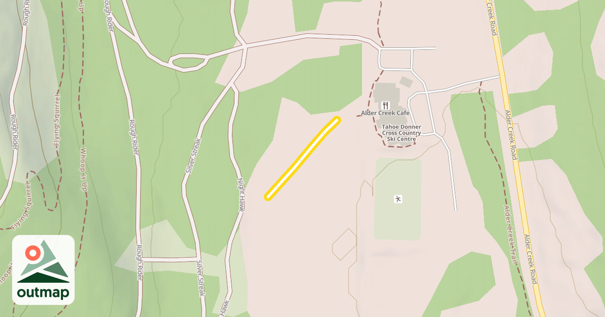 Map of Practice Hill