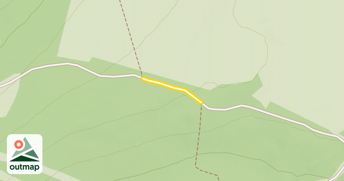 Map of Piste Raquette