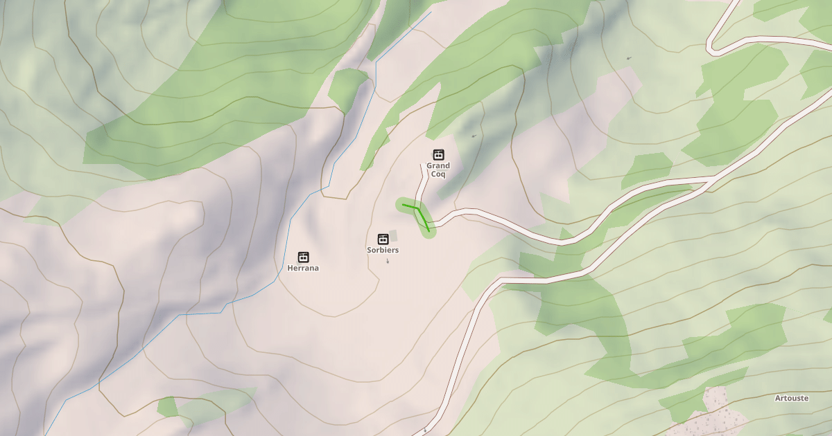 Map preview of Sorbiers