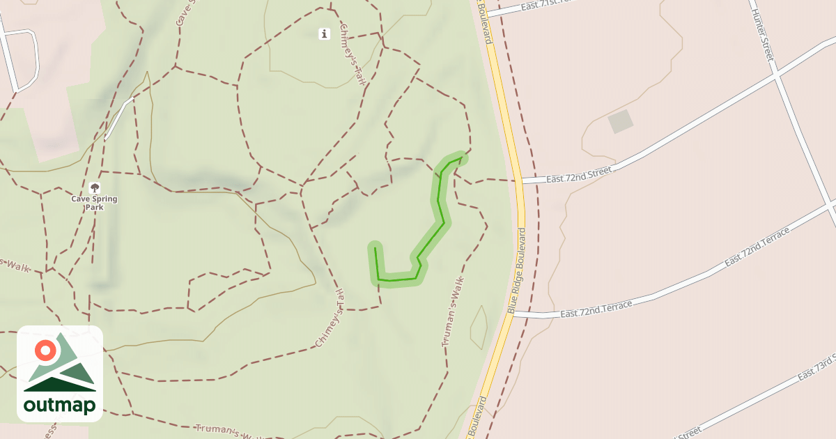 Map of Lake Trail
