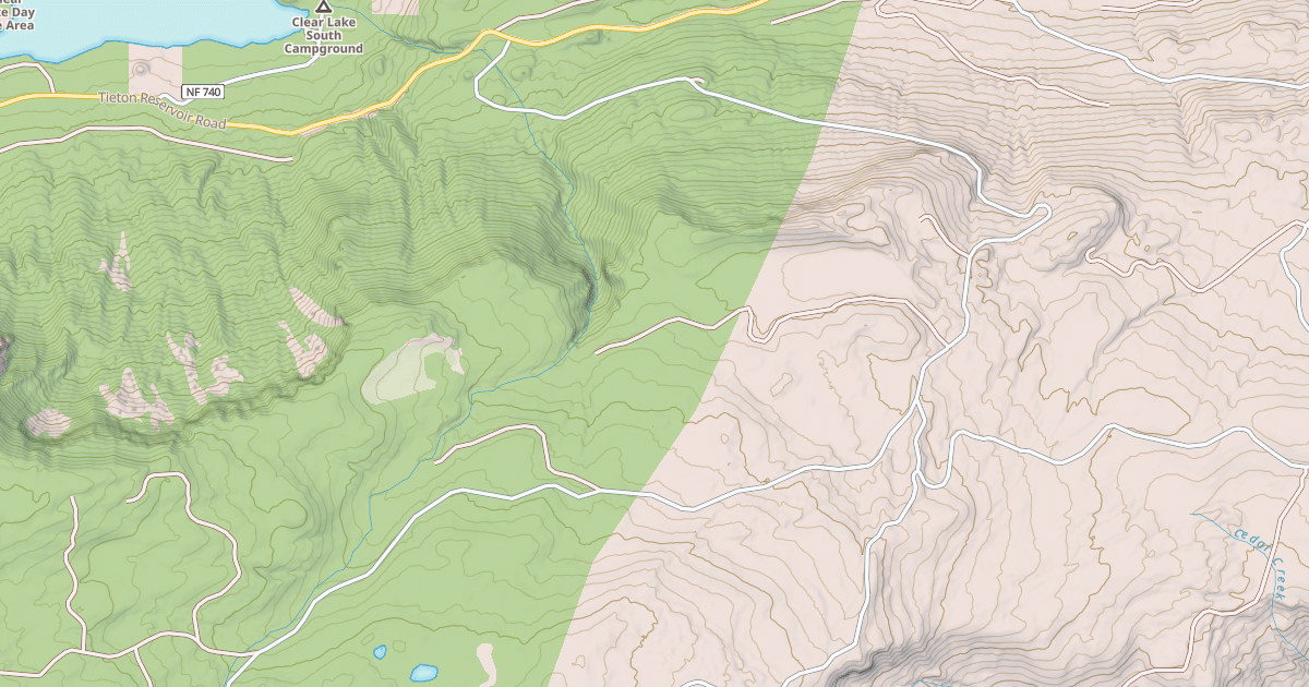 Map preview of PINEGRASS SNOWMOBILE