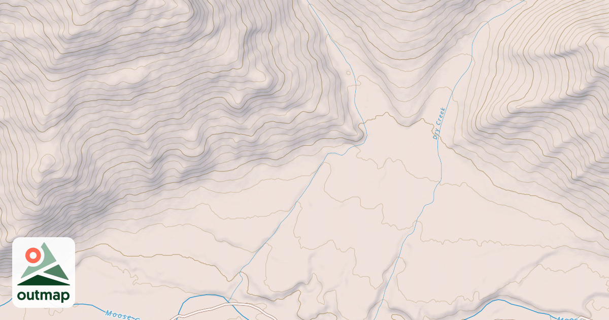Map of Rainy Creek Trail (Road)