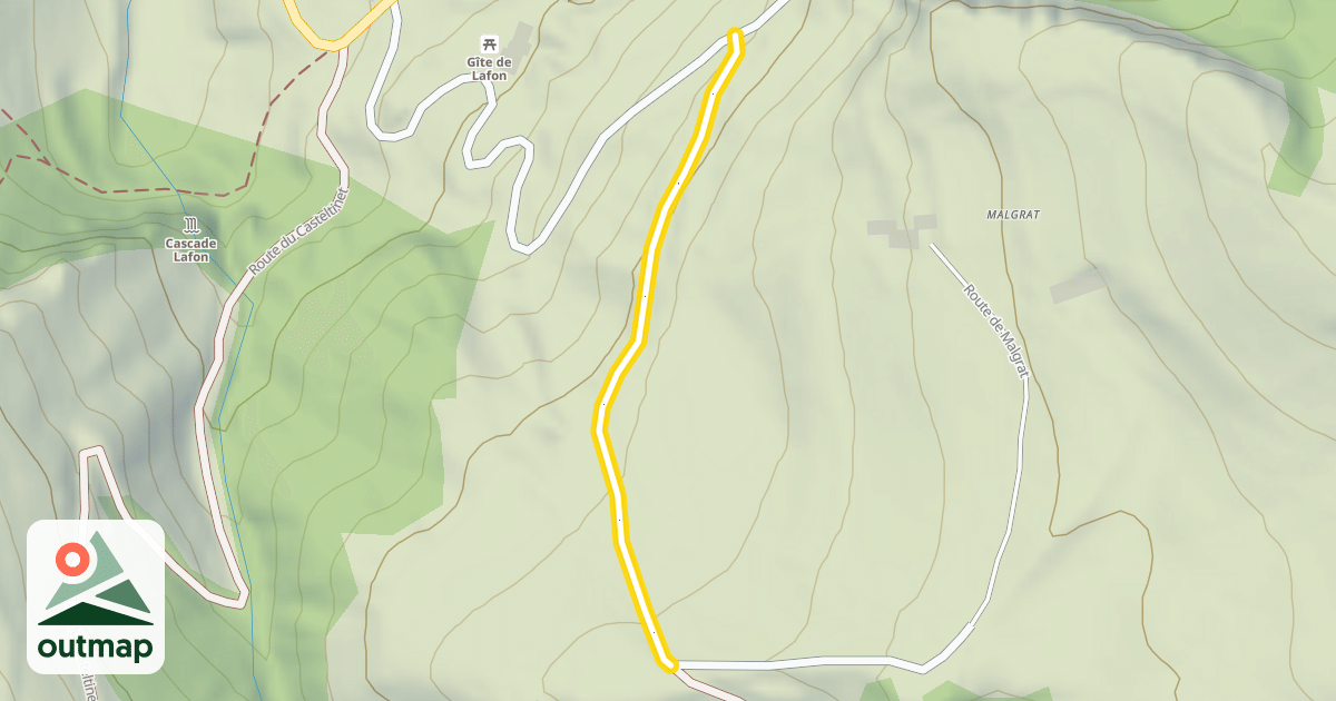 Map of Route de Malgrat