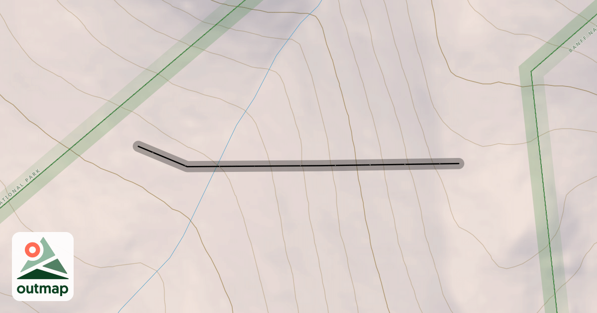 Map of Piste Noir