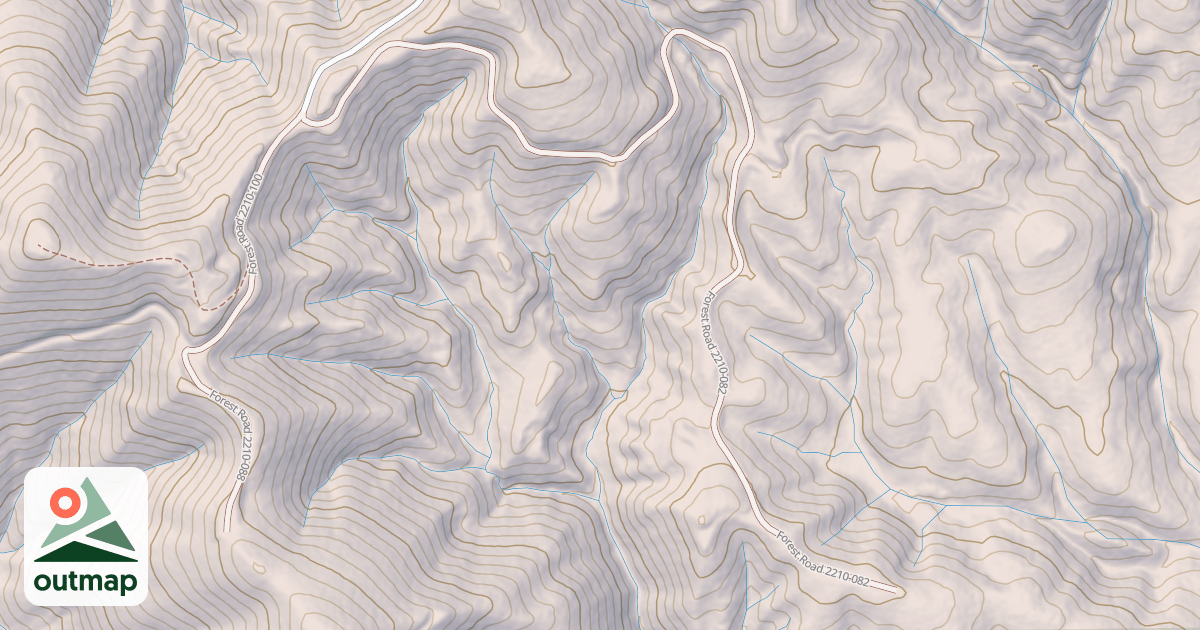 Map of USFS Motor Vehicle Use Map Roads {7CEAF6F4-A5CD-4A3C-A1ED-DE0389559F28}