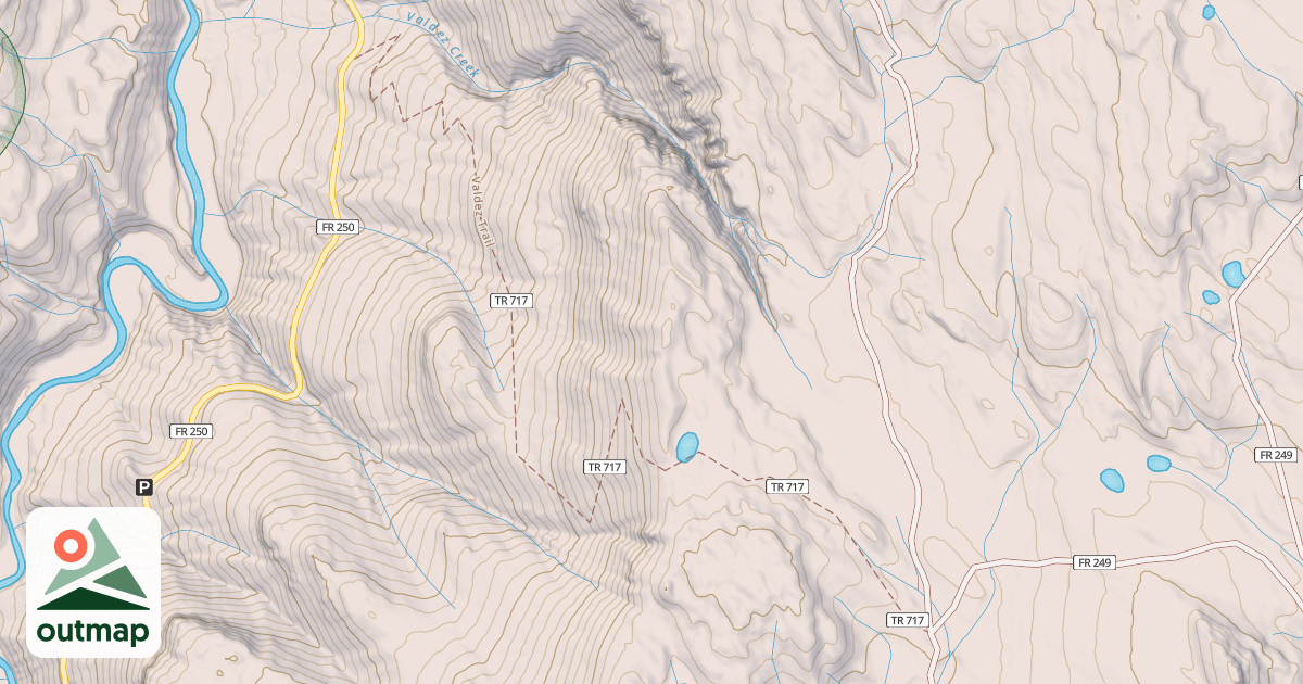 Map of VALDEZ